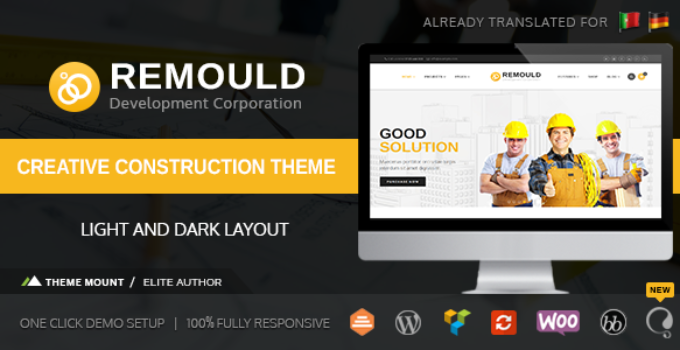 Remould | Construction & Building WordPress Theme