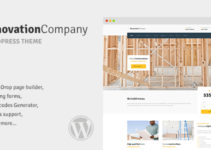 Renovation Company - Construction and Building WordPress Theme