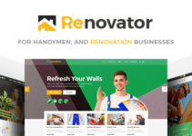 Renovator - Contractors and Renovation Business Theme
