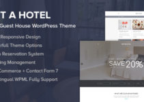 Rent a Hotel - Hotel & Guest House WordPress Theme