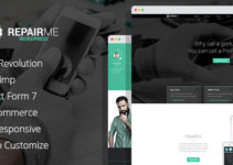 RepairMe - gadgets / home appliance repair workshop WordPress theme