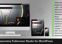 Responsive Fullscreen Studio for WordPress