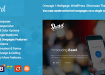 Responsive WordPress Software App Theme - Beard