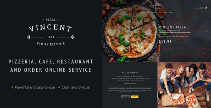 Restaurant | Vincent Restaurant WordPress for Restaurant