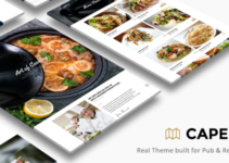 Restaurant WordPress | Capella for Restaurant