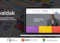 Revaldak - Printshop & Graphic Design Services WordPress Theme