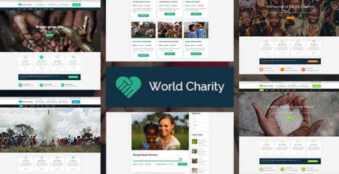 Ri Charity - NGO Fund Raising WordPress Theme