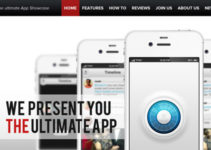 Rocking Parallax iPhone App Showcase Wordpress