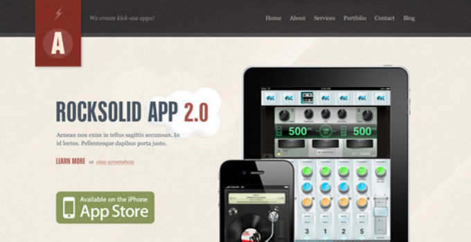 Rocksolid - App Showcase Agency - Wordpress