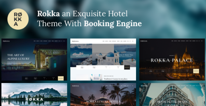 Rokka - Hotel Theme With Booking System