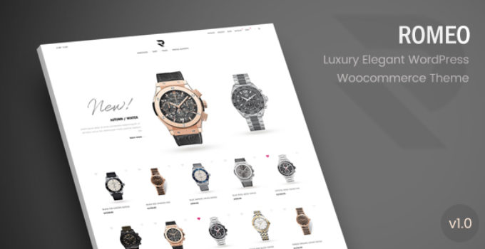 Romeo - Luxury Modern WooCommerce WordPress Theme