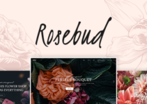 Rosebud - Flower Shop and Florist WordPress Theme