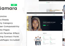 Samara - Charity/Fundraising WordPress Theme