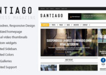 Santiago - Responsive WordPress Magazine Theme