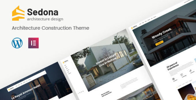 Sedona | Architecture Construction WordPress Theme