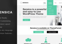 Sensica - Responsive WordPress Theme