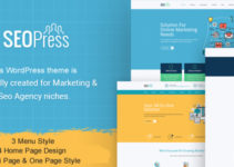 SeoPress - Digital Marketing Agency WordPress Theme