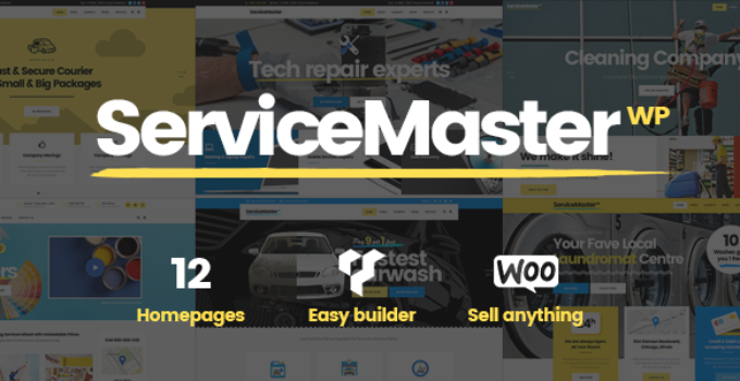Service Master - Multi-Concept Theme for Service Businesses