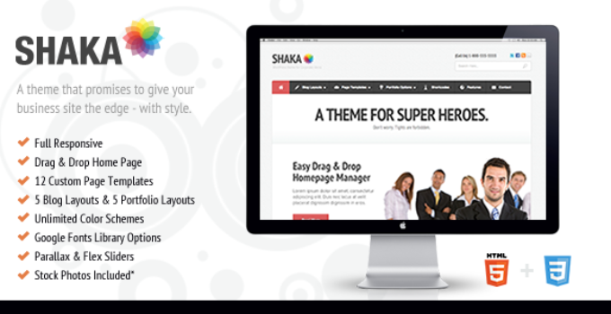 Shaka - Responsive Business WP Theme
