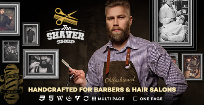 Shaver - Barbers & Hair Salon WordPress Theme