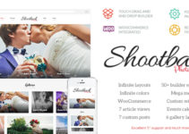 Shootback - Retina Photography WordPress Theme