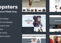Shopsters - Multiconcept Ecommerce WordPress Theme