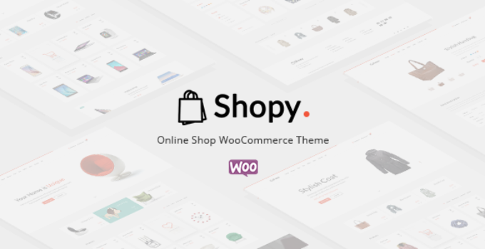 Shopy - Ecommerce WordPress Theme