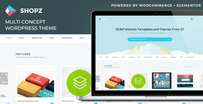 Shopz - eCommerce WordPress Theme