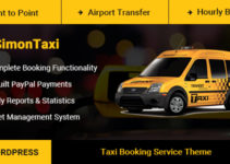 SimonTaxi - Taxi Booking WordPress Theme
