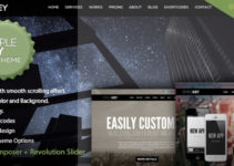 SimpleKey - One Page Portfolio WordPress Theme