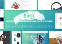 Sirol - Headphone Digital Accessories WordPress Theme