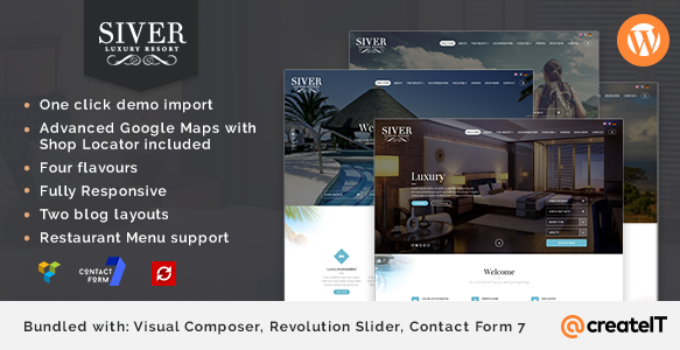 Siver - Luxury Resort WordPress Theme