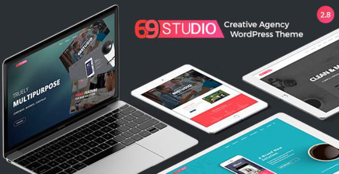 SixtyNineStudio - Creative Agency WordPress Theme