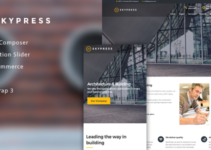 SkyPress - Building Construction WordPress Theme