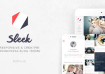 Sleek | Responsive & Creative WordPress Blog Theme