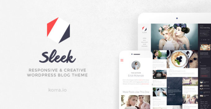 Sleek | Responsive & Creative WordPress Blog Theme