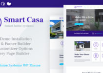 Smart Casa | Home Automation & Technologies WordPress Theme