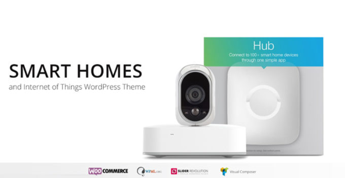 Smart Home - Internet of Things & Home Automation WordPress Theme