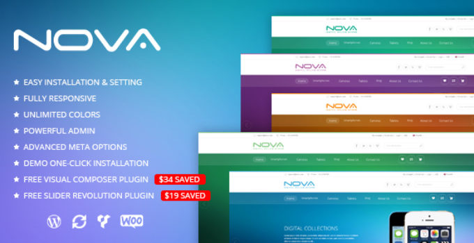 SNS Nova - Digital Store WordPress Theme