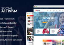 Social Activism - Non-Government Organization WordPress Theme