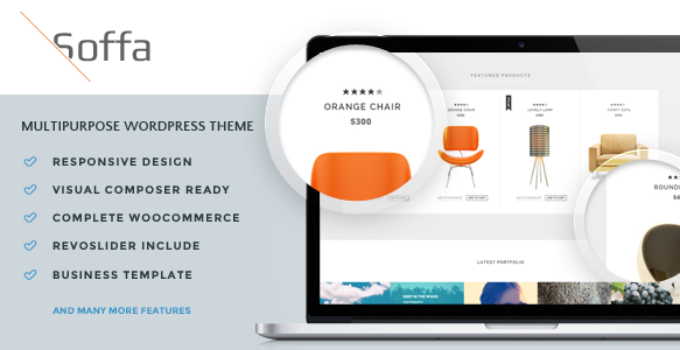 Soffa - Furniture & Business WordPress Theme