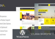 Solana - Responsive Multipurpose WordPress Theme