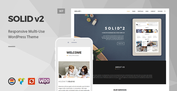 Solid – Responsive Business WordPress Theme