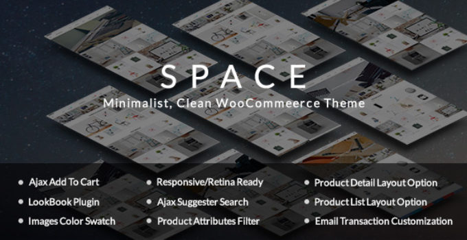 Space - Minimalist, Clean WooCommerce Theme