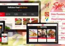 SpiceHub - Restaurant / Cafe / Bar WordPress Theme