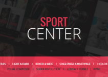 Sport Center - Gym, Yoga & Dance WordPress Theme