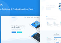 Spring – Software and App Landing WordPress Theme