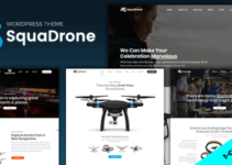 SquaDrone - Drone & UAV Business WordPress Theme