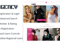 Ssagency - Fashion & Modeling World WordPress Theme
