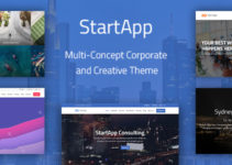 StartApp - Multi-Concept Corporate And Creative Theme